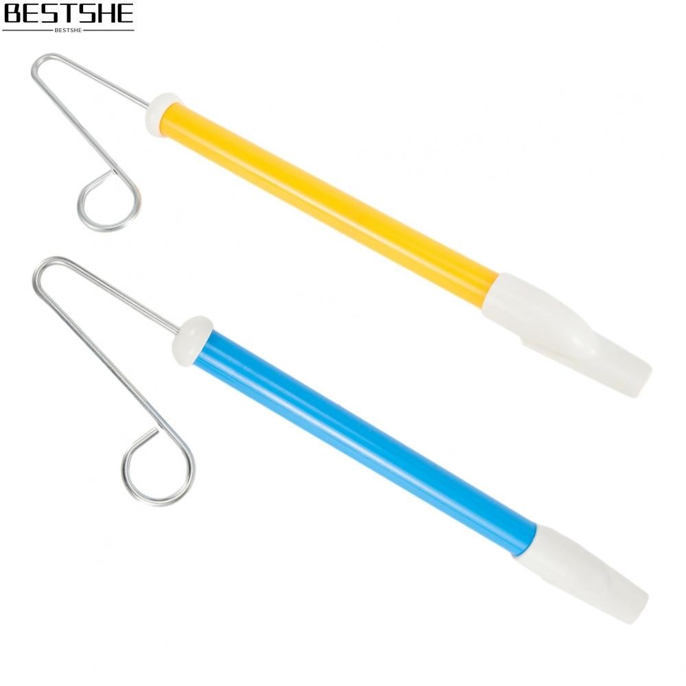 {bestshe}Slide Whistle Light No Harm To Users No Special Taste PVC Pink 23 Cm/9 Inch Blue