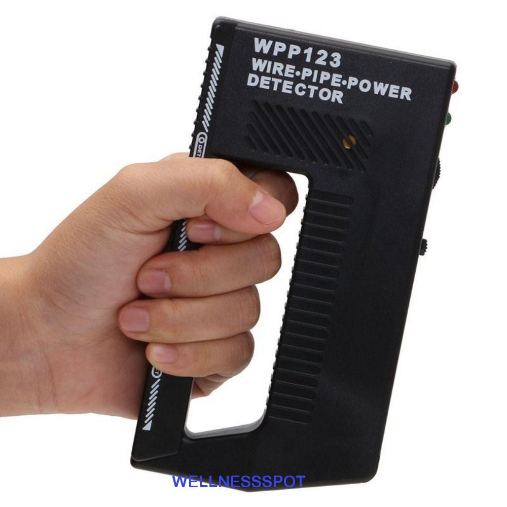 Wellnessspot Power Detector, WPP123 ความไวสูง Wall Detector Scanner, มัลติฟังก์ชั่นปรับแบบพกพาทนทานเ