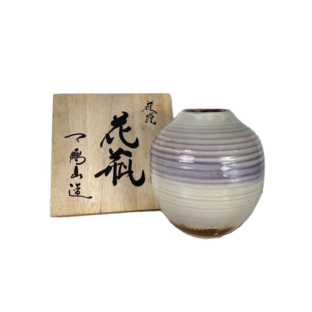 Hagi Pot Vase WHT Direct from Japan Secondhand