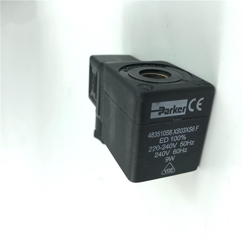 ปาร์กเกอร์ โซลินอยด์ วาล์ว คอยล์483510S6 XS03XS6F 220V-240V 50/60H เครื่องชงกาแฟ