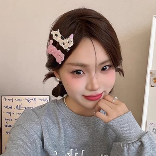 กิ๊บหนีบผมลูกสุนัขและแมว กิ๊บติดผมมินิมอล ลายน่ารัก หวานๆ ใส่ได้ทุกโอกาส