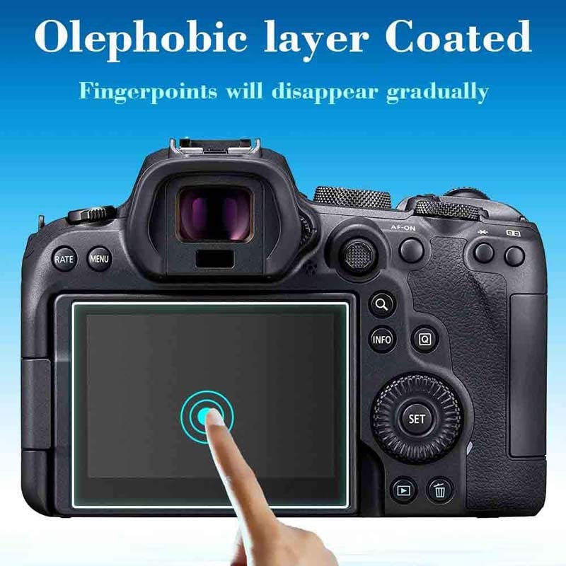 สําหรับ Canon EOS 5D 6D 7D EOS-1D X Mark IV III II 5DS R กล้อง HD Clear Slim 2.5D Anti-Scratch 9H Tough กระจกนิรภัยป้องกันหน้าจอฟิล์ม - ไม่ใช่เปลี่ยน Part