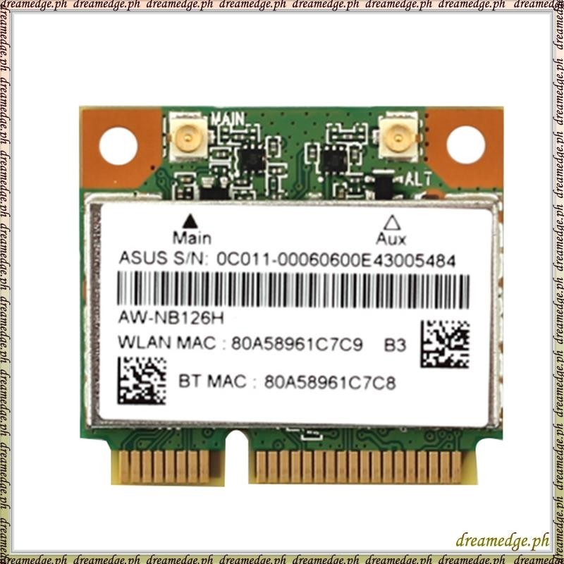 [SKG] SEA ใหม่สําหรับ AzureWave AW-NB097H AW-NB100H AW-NB126H AR3012 AR5B225 Half Mini PCI-E Wifi BT