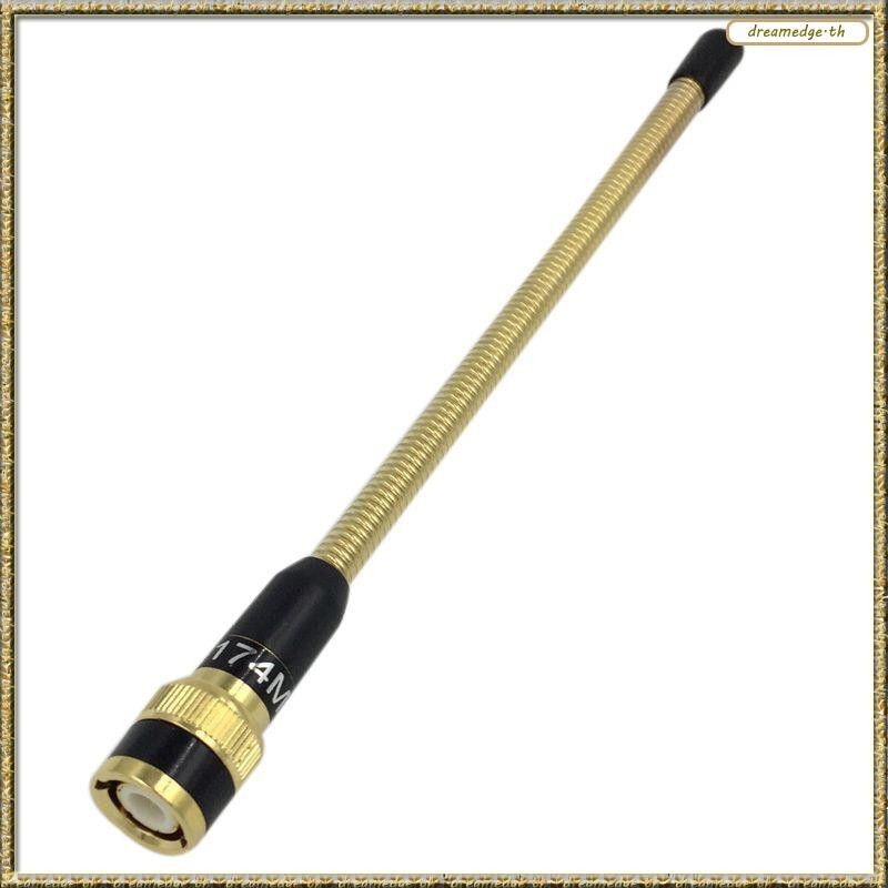 [U Q O E] เสาอากาศวิทยุ BNC VHF 136-174 MHz 6.8 นิ้ว แบบพกพา สําหรับวิทยุ ICOM V8 V80 V80E V82 V85