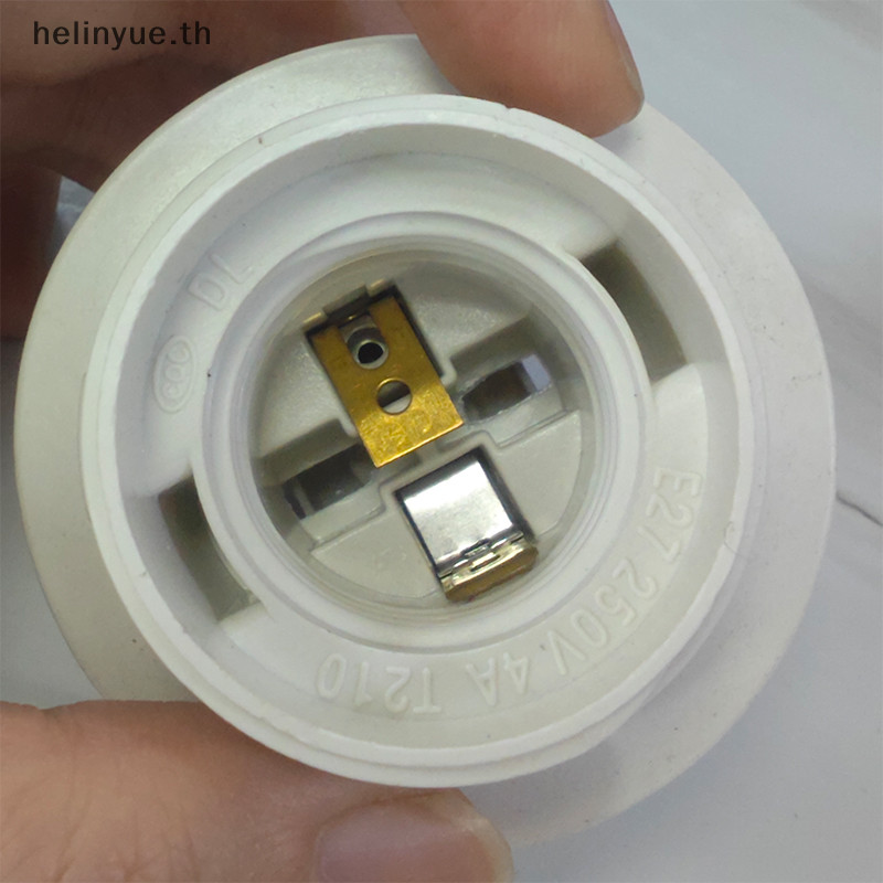 HELINYUE หลอดไฟ Led ฐานโคมไฟผู้ถือ AC Lampholder E14 E27 M10 ซ็อกเก็ตจี้ไฟฟ้าซ็อกเก็ตสกรูโคมไฟ Shade Converter TH - รูปที่ 3