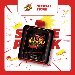 Made By TODD ซอสพริกพริกขนาด 100 กรัม จำนวน 3 ซอง