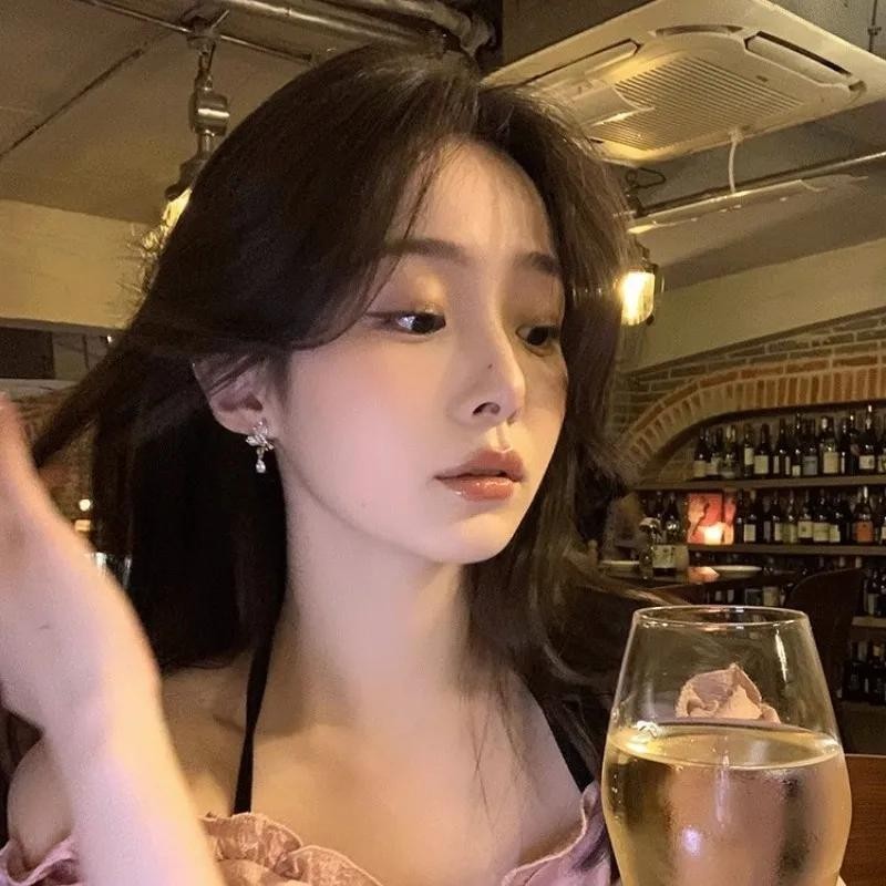 Cey498b ต่างหูแบบหนีบ รูปผีเสื้อ ประดับโบว์ สวยหรู ไม่ต้องเจาะรู - รูปที่ 2