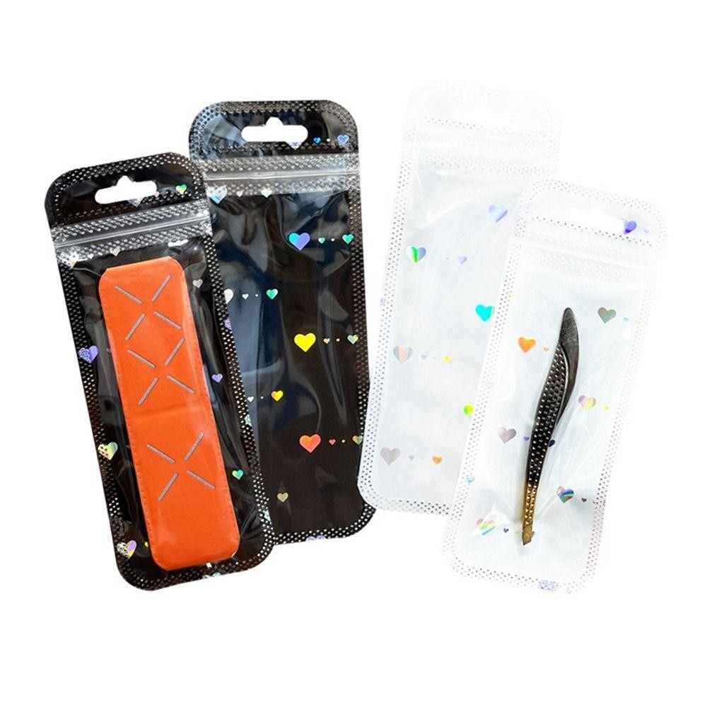 Toptool ถุงบรรจุภัณฑ ์ 50 ชิ ้ น , ถุงปิดผนึกด ้ วยตนเองหัวใจเลเซอร ์ แบบผนึกได ้ , ถุงของขวัญพลาสติกเรียบง ่ าย - รูปที่ 4