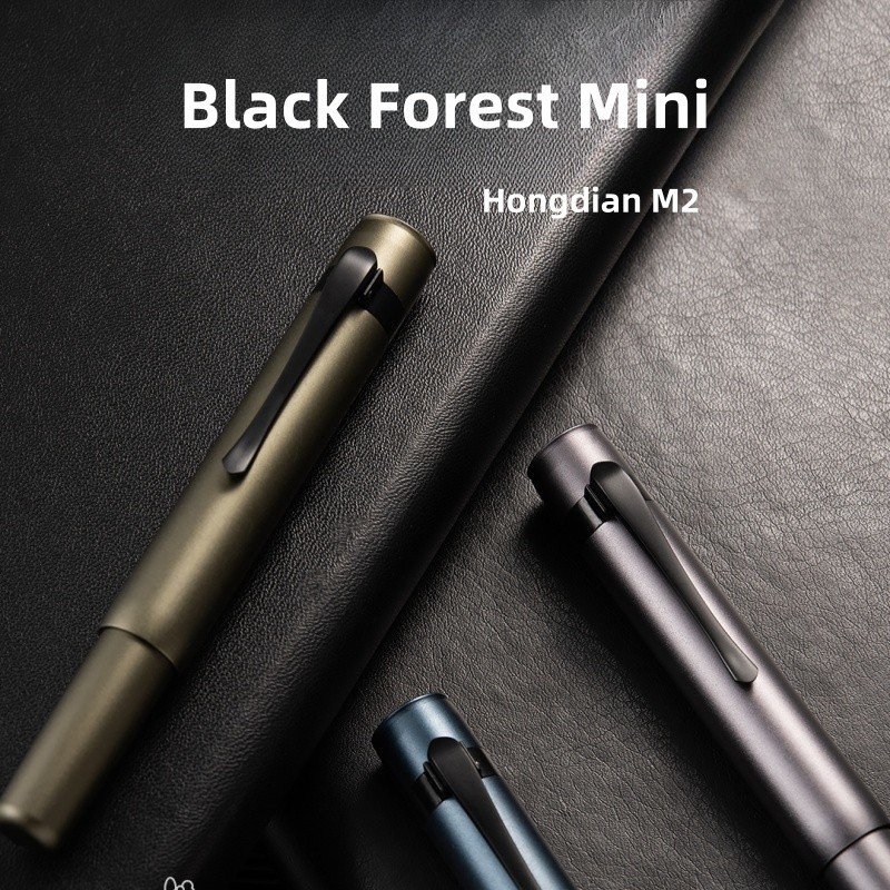 Hongdian M2 ปากกาหมึกซึม เหล็กสั้น แบบพกพา สําหรับกล่องของขวัญ