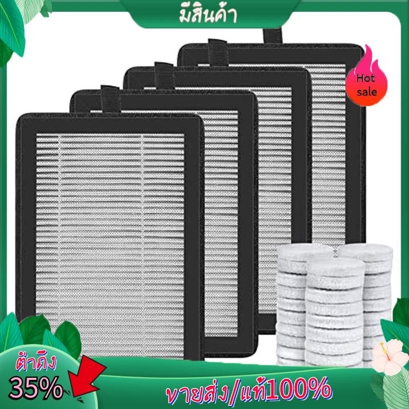 ตัวกรองทดแทน True HEPA สําหรับเครื่องฟอกอากาศ LEVUIT -H128 / PUURVSAS (HM669A)/ROVACS (RV60) ระบบกรอ