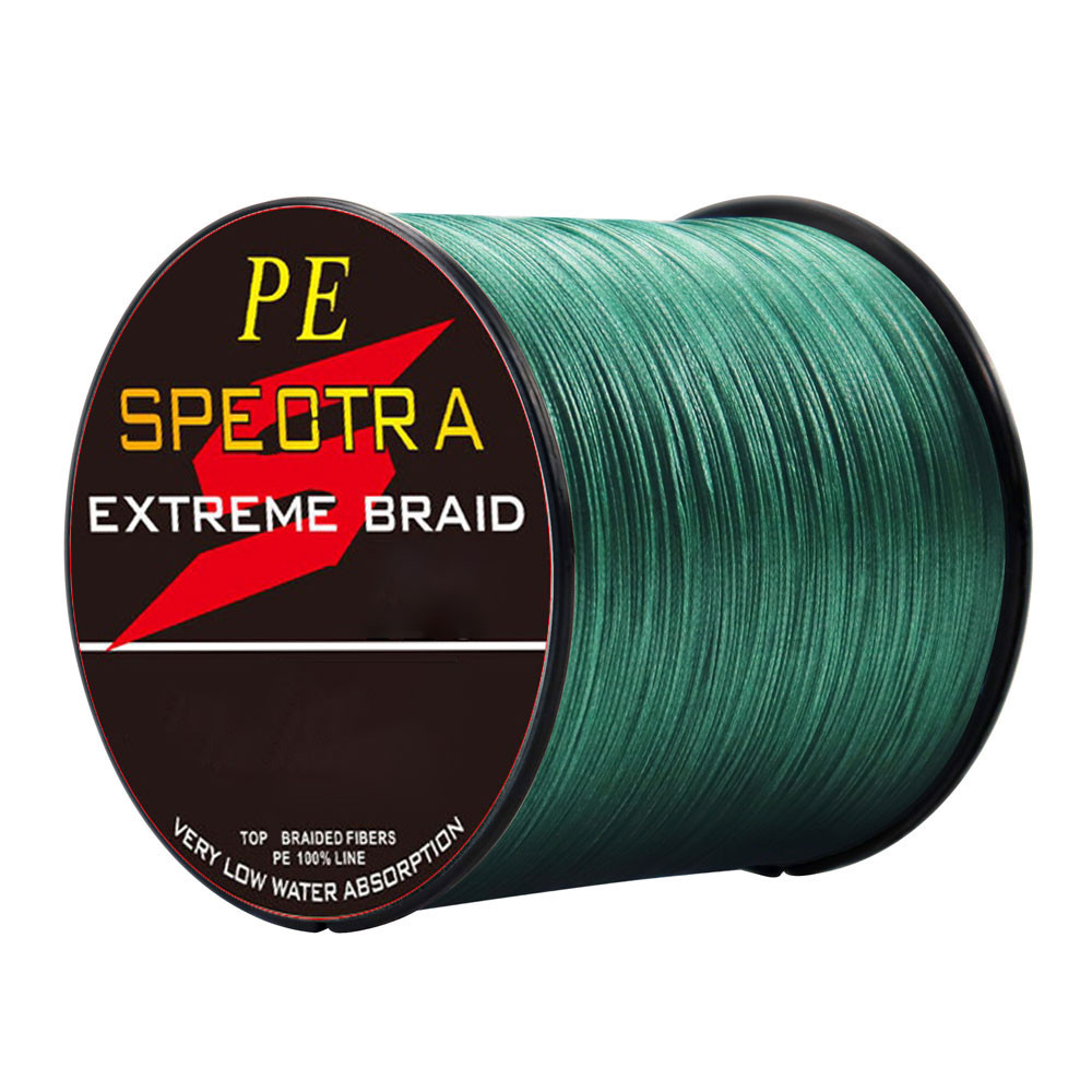 สายเบ็ดตกปลา PE X8 1000 มม. 20 30 40 50 60 80 100 ปอนด์ 8 เส้น หลากสี