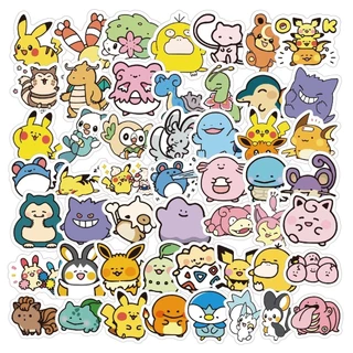 สติกเกอร์ น่ารัก 50ชิ้นสติกเกอร์กันน้ําไวนิล ง เอแคลส์ ถาม-รุ่นมินิสําหรับหมวกกันน็อคจักรยานกรณีดินสอ