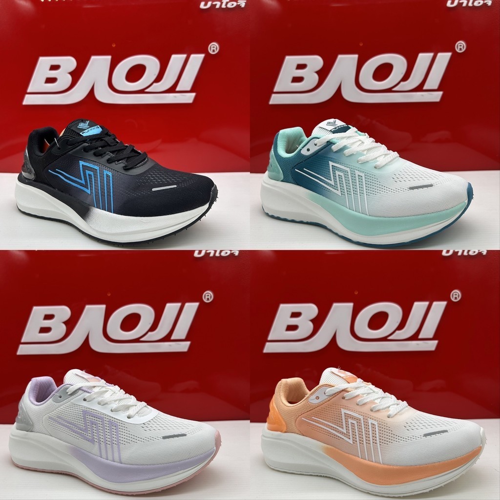 [รองเท้าวิ่ง]  Baoji บาโอจิ รองเท้าผ้าใบผู้หญิง bjw1044