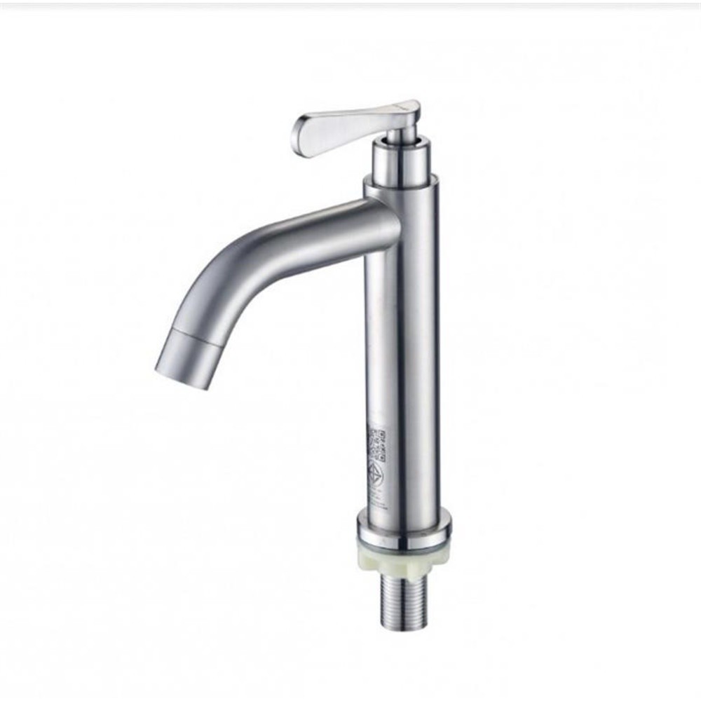 LOCAL789 Verno ก๊อกอ่างล้างหน้าสแตนเลส304 ทรงยืน รุ่น ฟินน์ LT-2001 ร้านอยู่ในไทย