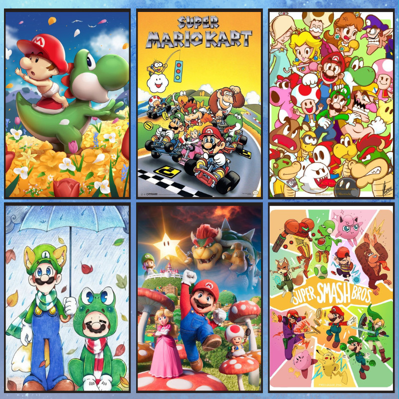📣พร้อมส่ง📣【Mario】jigsaw puzzle-จิ๊กซอว์-300-1000-ชิ้น- ชิ้นของเด็ก จิ๊กซอว์ไม้ 1000 ชิ้น จิ๊กซอว์ 1000 ชิ้นสำหรับผู้ใหญ่ จิ๊กซอ จิ๊กซอว์ 500 ชิ้น🧩315-3 จิ๊กซอว์ 1000 ชิ้น สำหรับ ผู้ใหญ่ ตัวต่อจิ๊กซอว์ จิ๊กซอว์ การ์ตูน