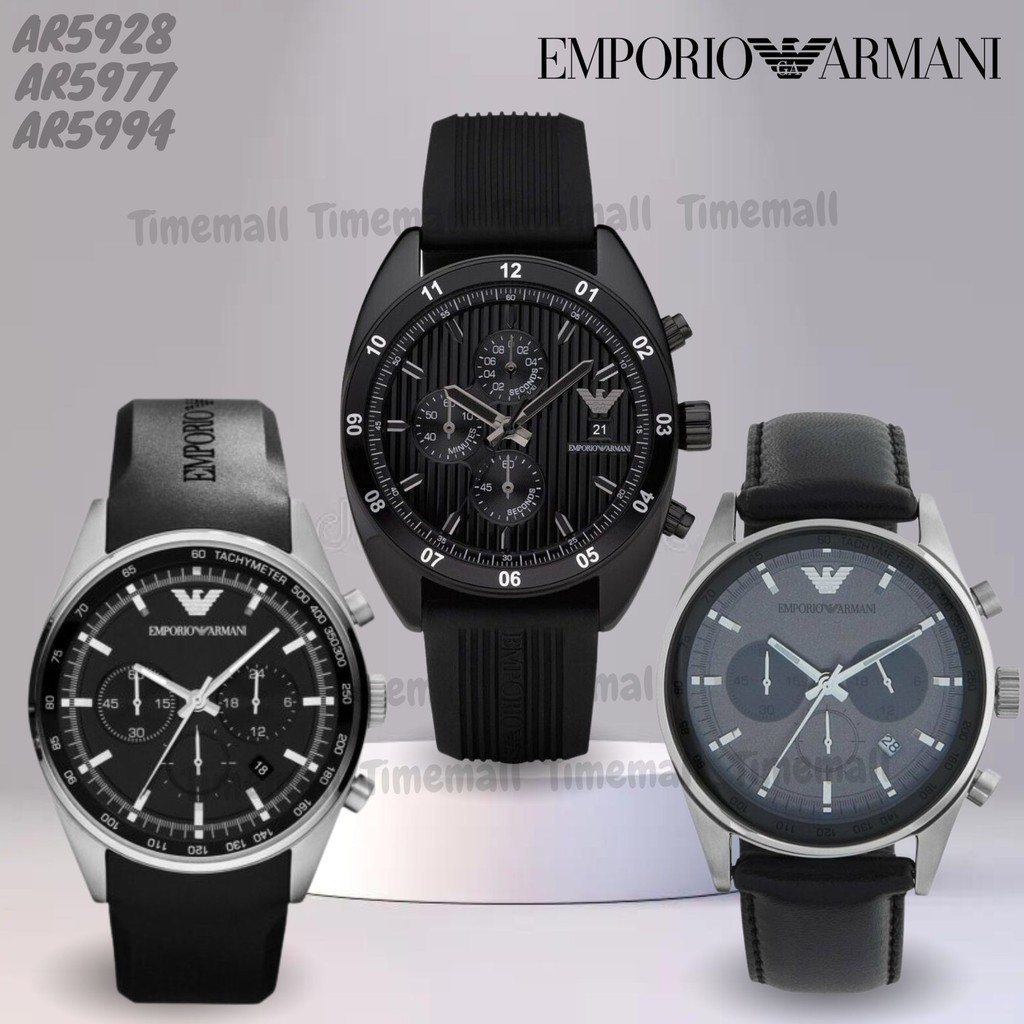 TIME MALL นาฬิกา Emporio Armani OWA331 นาฬิกาผู้ชาย นาฬิกาข้อมือผู้หญิง แบรนด์เนม Brand Armani Watch AR2448