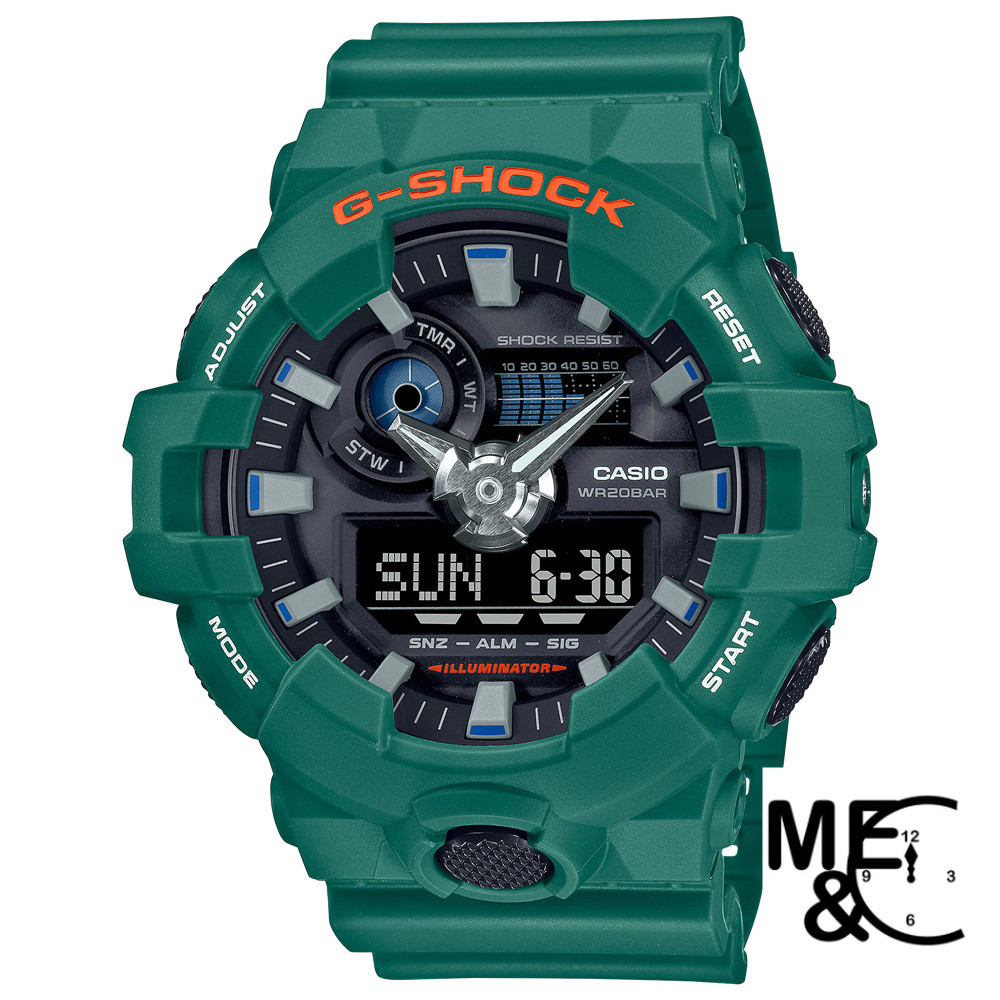 CASIO G-SHOCK GA-700SC-3ADR ของแท้ ประกันศูนย์ CMG