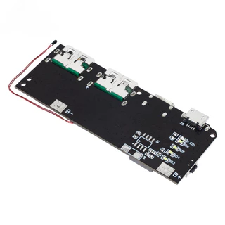 Qc4.0 QC3.0 LED Dual USB 5V 4.5A 22.5W Micro/Type-C USB 18650 ชาร์จโมดูลอุณหภูมิ/วงจรป้องกัน
