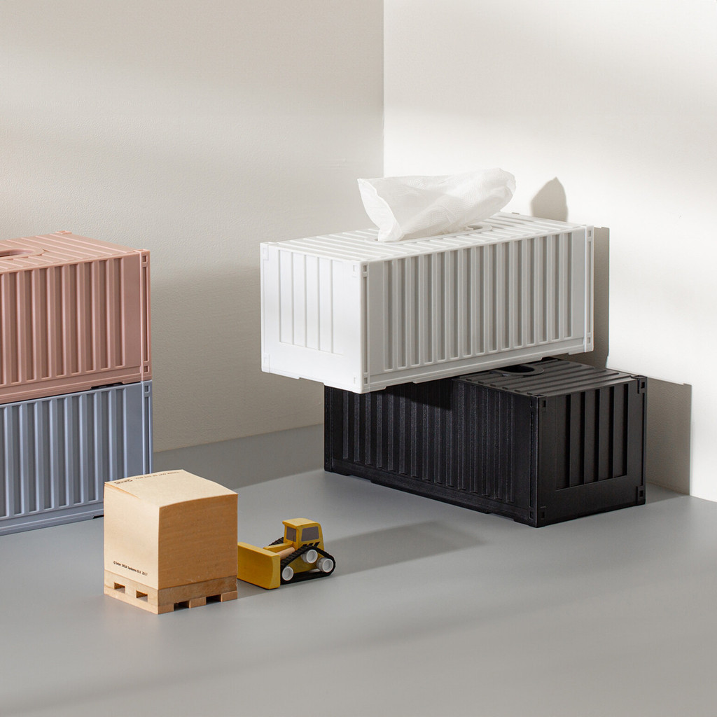 กล่องทิชชู่ กล่องใส่กระดาษชำระ ทรงคอนเทนเนอร์ Keyway รุ่น S0197 , S0198 และ S0199