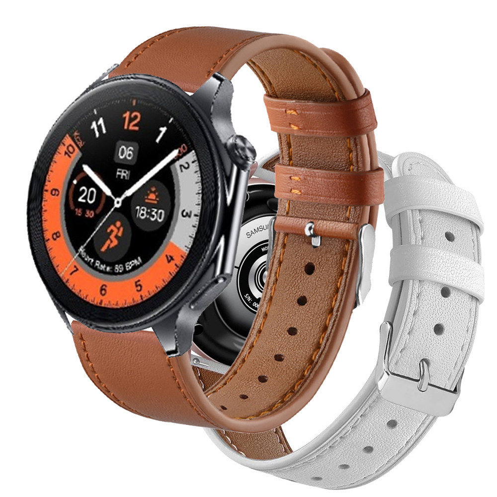 สายนาฬิกาข้อมือ สายหนังวัวแท้ แบบเปลี่ยน สําหรับ Oppo Watch X Oppo Watch X Smart Watch