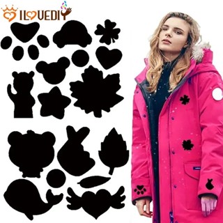 [ Featured ] แผ่นแพทช์ซ่อมแซมเสื้อกันฝน มีกาวในตัว ไม่มีสติก…