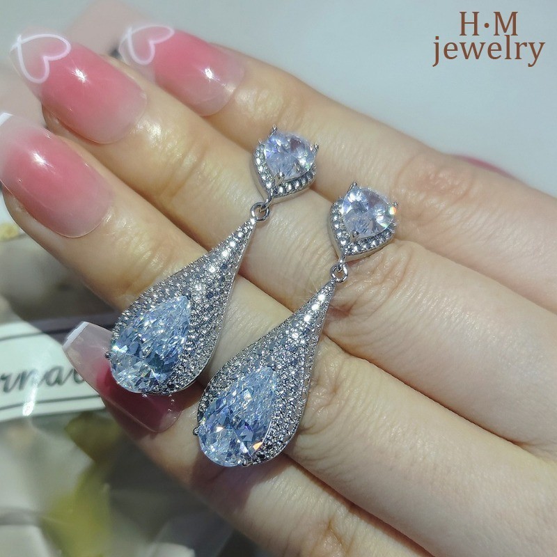 Bohemian New Water Drop Long \High Profile Fashion Eardrops