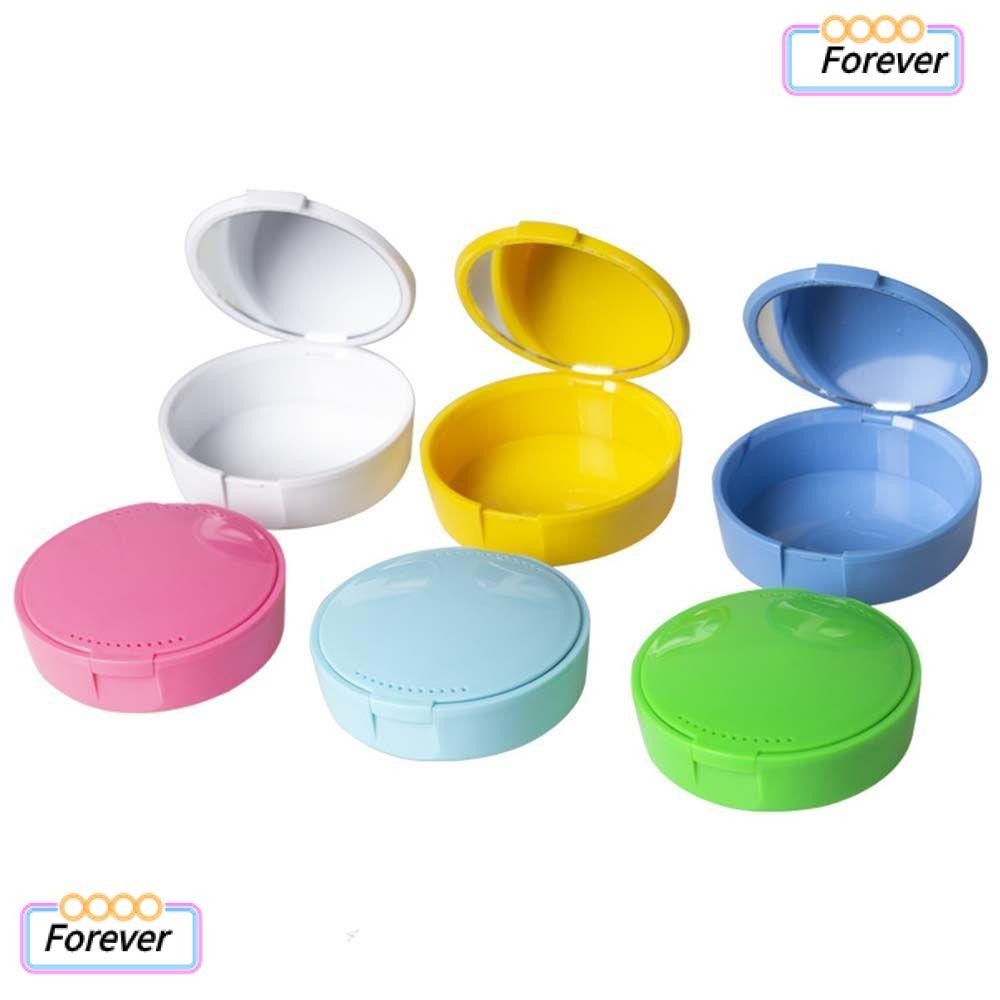 Forever กล่องเก็บฟันปลอม แบบพกพา น่ารัก