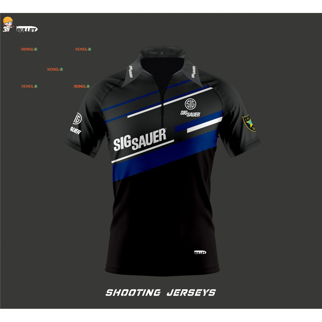 ใหม่ SIG SAUER เสื้อโปโลผู้ชาย #017