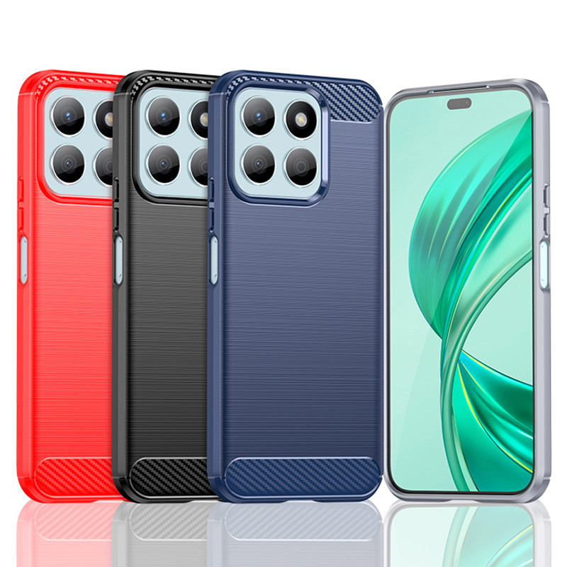 สําหรับ Honor X8b X8a X8 5G 4G Ultra Slim Brushed Texture กันกระแทก Soft TPU Case Cover