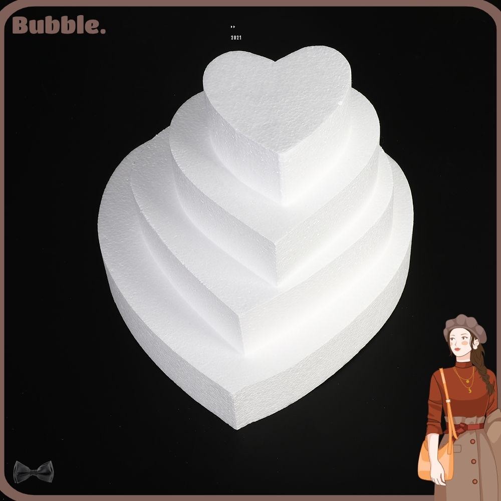 Bubble แม่พิมพ์โฟม รูปหัวใจ DIY สําหรับทําเค้ก