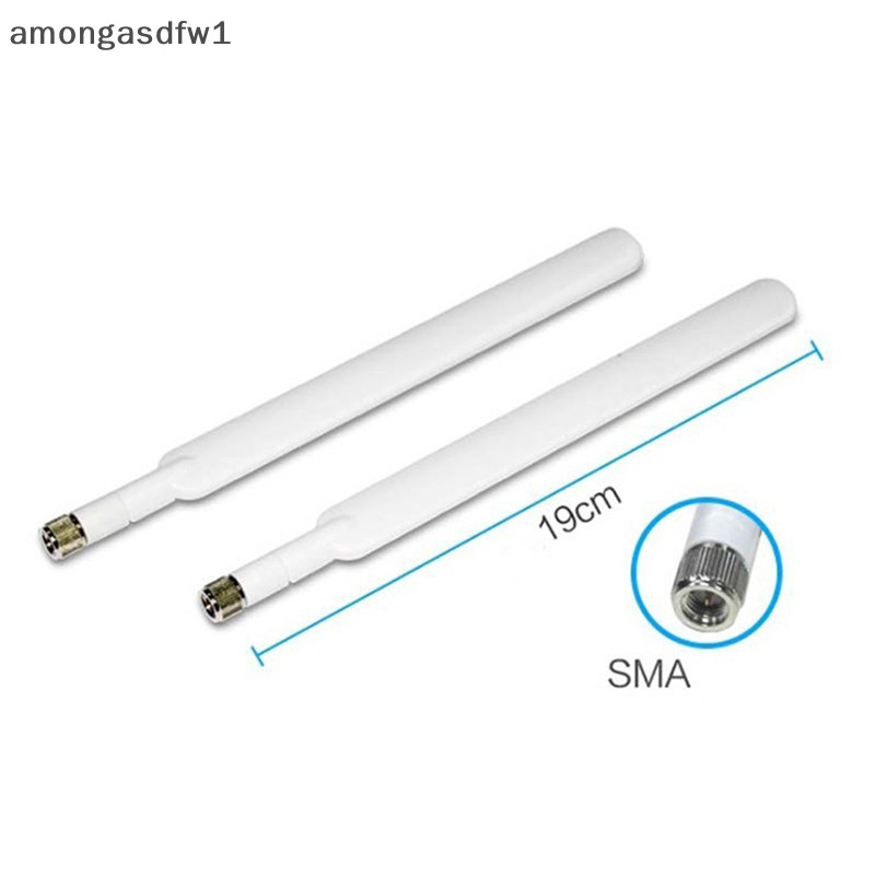 Amongasdfw1 เสาอากาศเชื่อมต่อภายนอก SMA 4G LTE สําหรับเกตเวย์ไร้สาย HUAWEI B315 B593