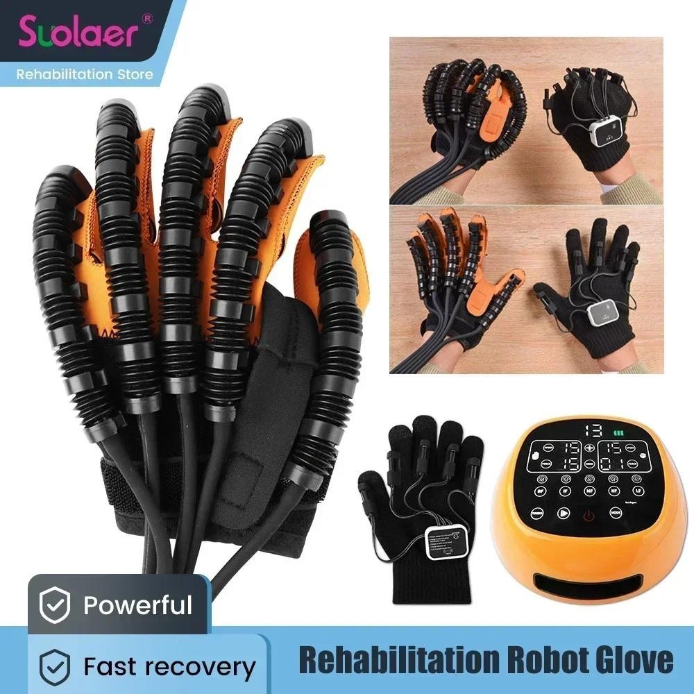 ใหม่ ถุงมือหุ่นยนต์ฟื้นฟูสมรรถภาพ แบบอัพเกรด เสริมสร้างความแข็งแรงของนิ้วมือ