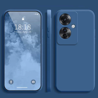 เคส OPPO Reno 11F 5G/Reno 11 5G/Reno11 5G/Reno 10 Pro 5G/Reno 8T 5G สีทึบซิลิโคนเหลวป้องกันการตกเคสโทรศัพท์ YT