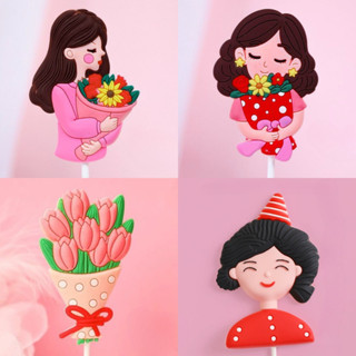 ตกแต่งเค้กวันแม่ อุปกรณ์ตกแต่งวันเกิดวันแม่มีความสุข