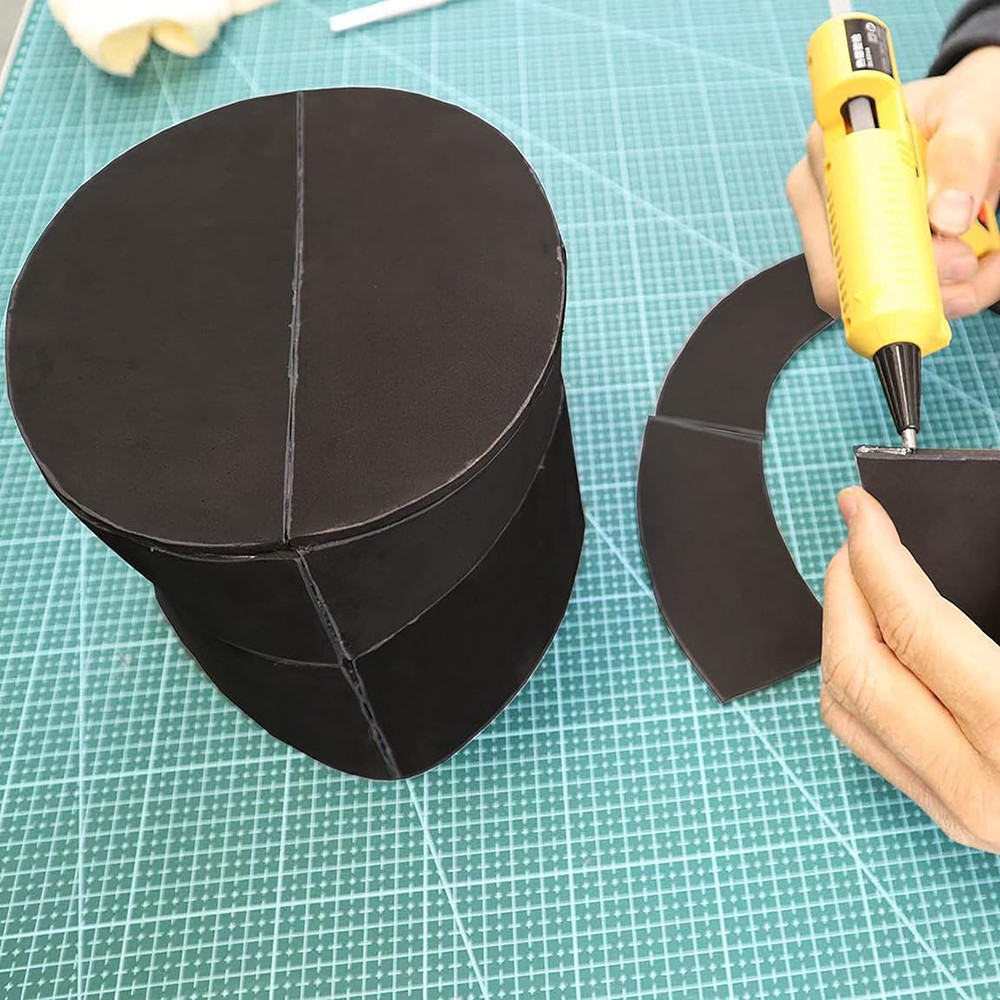 Safe Cosplay EVA Foam Sheet,1mm to 10mm Thick, Black Foam Sheets Roll，35x100cm,High Density for Cosplay Costume, Crafts, DIY Projects 133/180 ราคา ถูกที่สุด ดีลบีเคเค แกลเลอรีภาพที่ 8