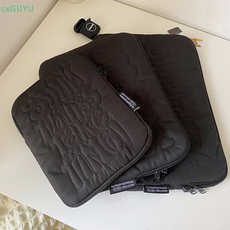 [cxGUYU] เย็บปักถักร้อยรูปแบบน่ารักกันกระแทกแล็ปท็อปกระเป๋า 11 13 14 นิ้วสําหรับ Ipad สําหรับ Samsung แล็ปท็อปและแท็บเล็ตกระเป๋า PRTA