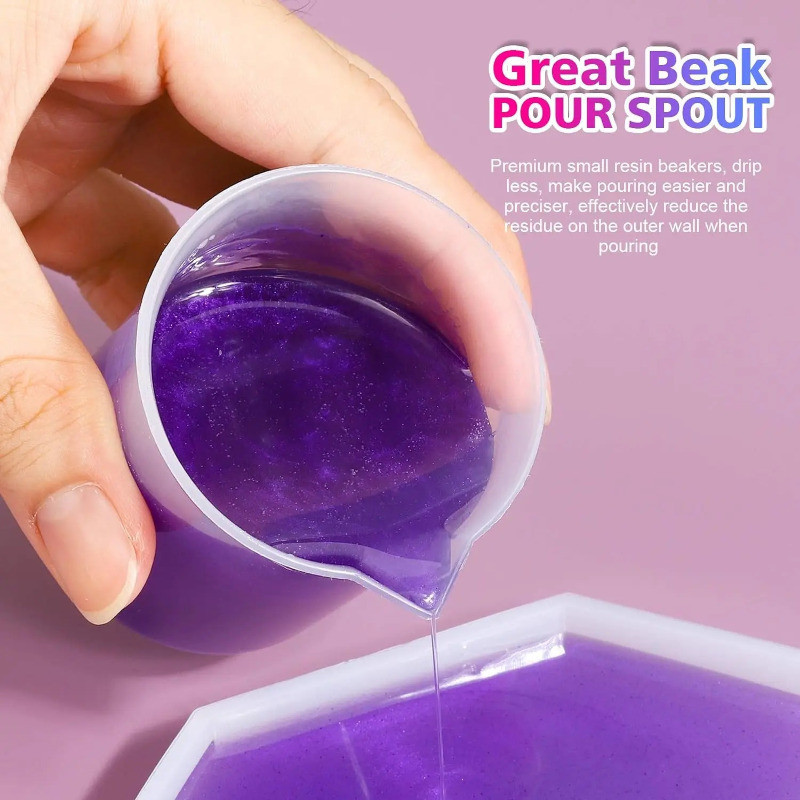 ถ้วยตวง 100 มล. – บีกเกอร์ห้องปฏิบัติการพลาสติกใส – ภาชนะตวงทําอาหารอบในครัว, 5/10/20 ชิ้น ราคา ถูกที่สุด ดีลบีเคเค แกลเลอรีภาพที่ 2