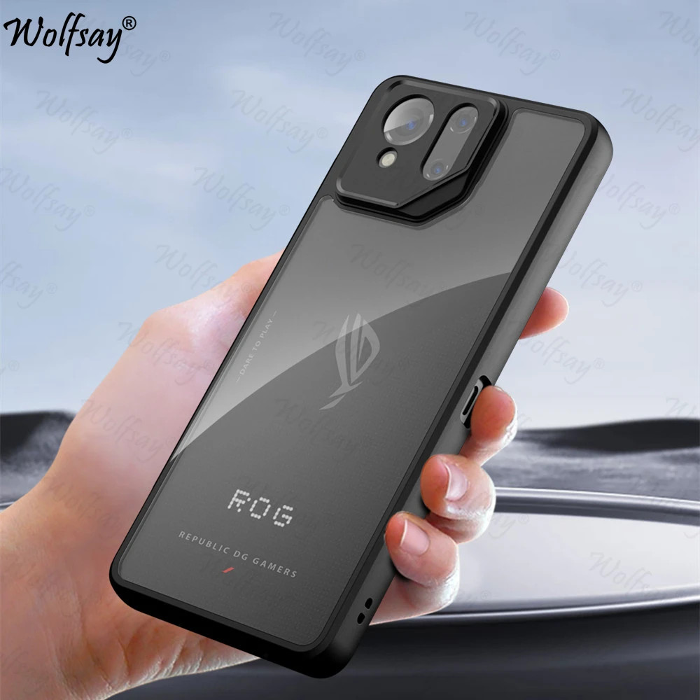 Matteโปร่งใสเคสโทรศัพท์สําหรับ Asus ROG Phone 9 FE กรณีFull MatteปกหลังสําหรับAsus ROGโทรศัพท์9สําหร