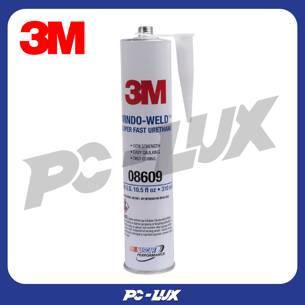 3M กาวสำหรับติดกระจกรถ รุ่น 08609 สีดำ ขนาด 310 มล.