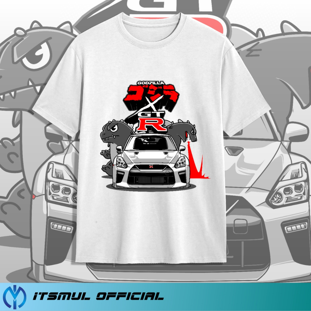 KATUN GTR Racing Automotive Car T-Shirt IM03(14) ผ้าฝ้ายหวี