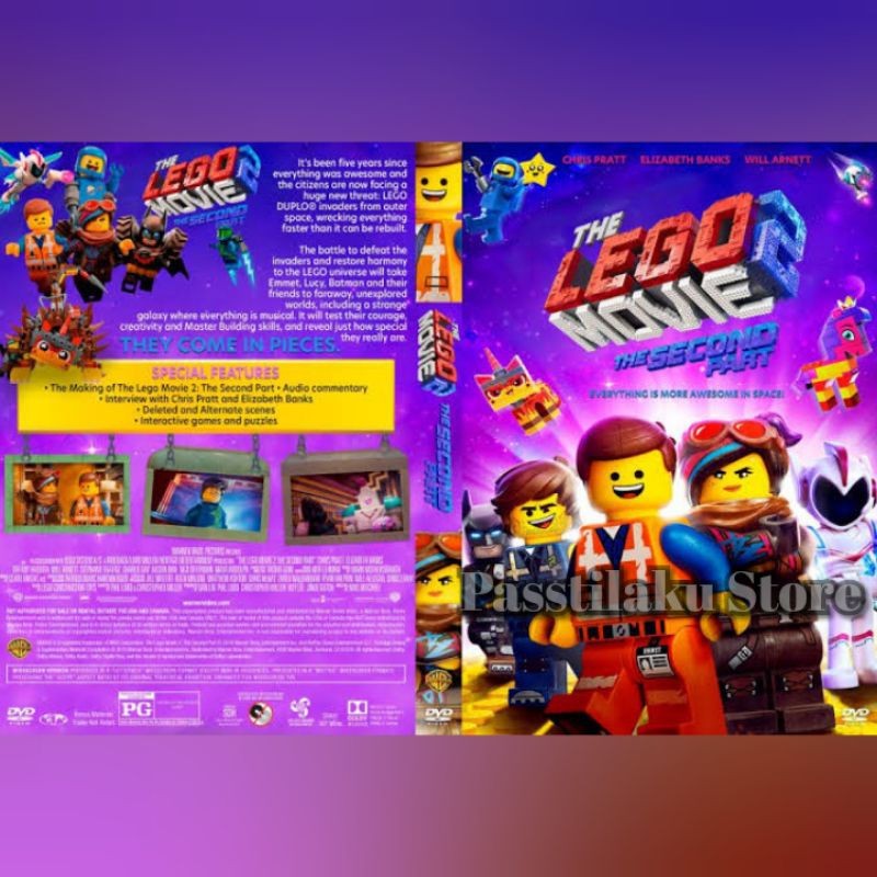 เทปคาสเซ็ทฟิล์มเคลื่อนไหว - THE LEGO MOVIE 2 - THE SECOND PART - 2019 - HD