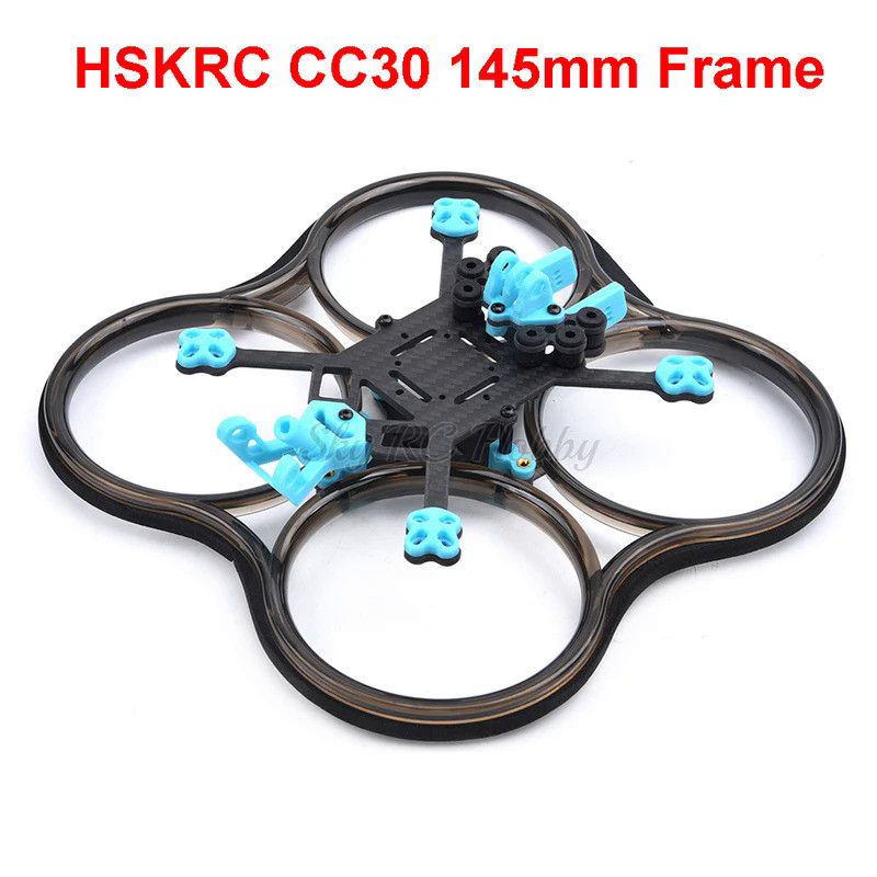 KS HSKRC CC30 145Mm 145 3นิ้ว3K คาร์บอนไฟเบอร์กรอบ Kit สำหรับ RC FPV Drone Part