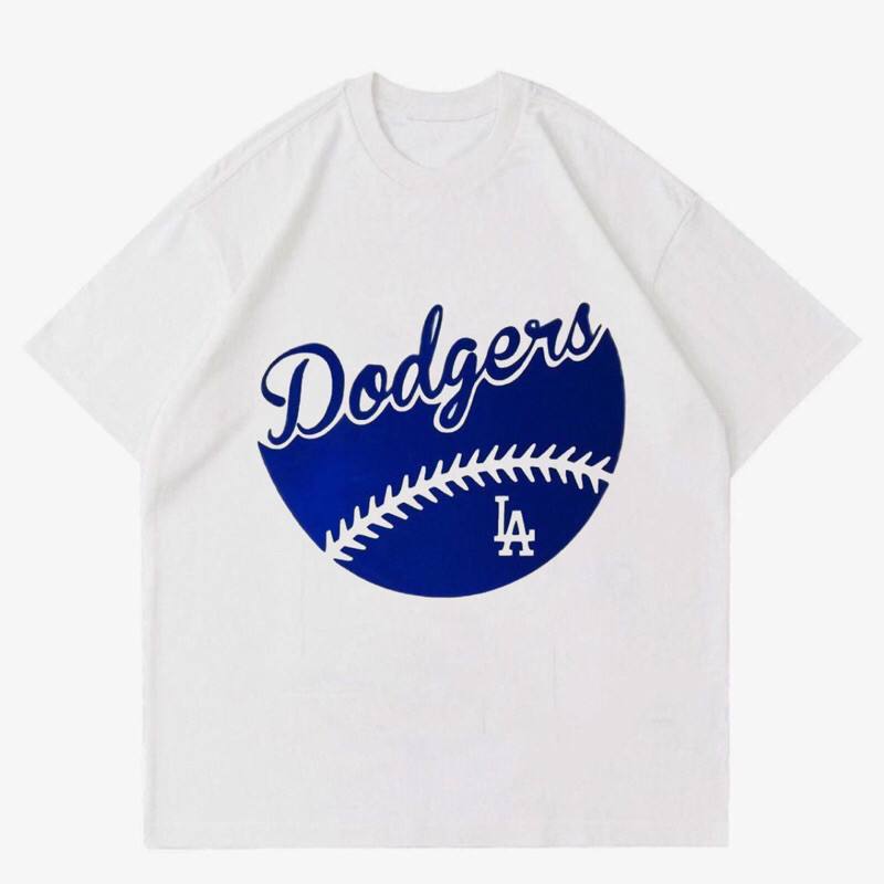 แฟชั่นใหม่ล่าสุด เสื้อยืด พิมพ์ลาย Los ANGELES VINTAGE "DODGERS" |เสื้อยืด พิมพ์ลาย La DODGERS VINTA