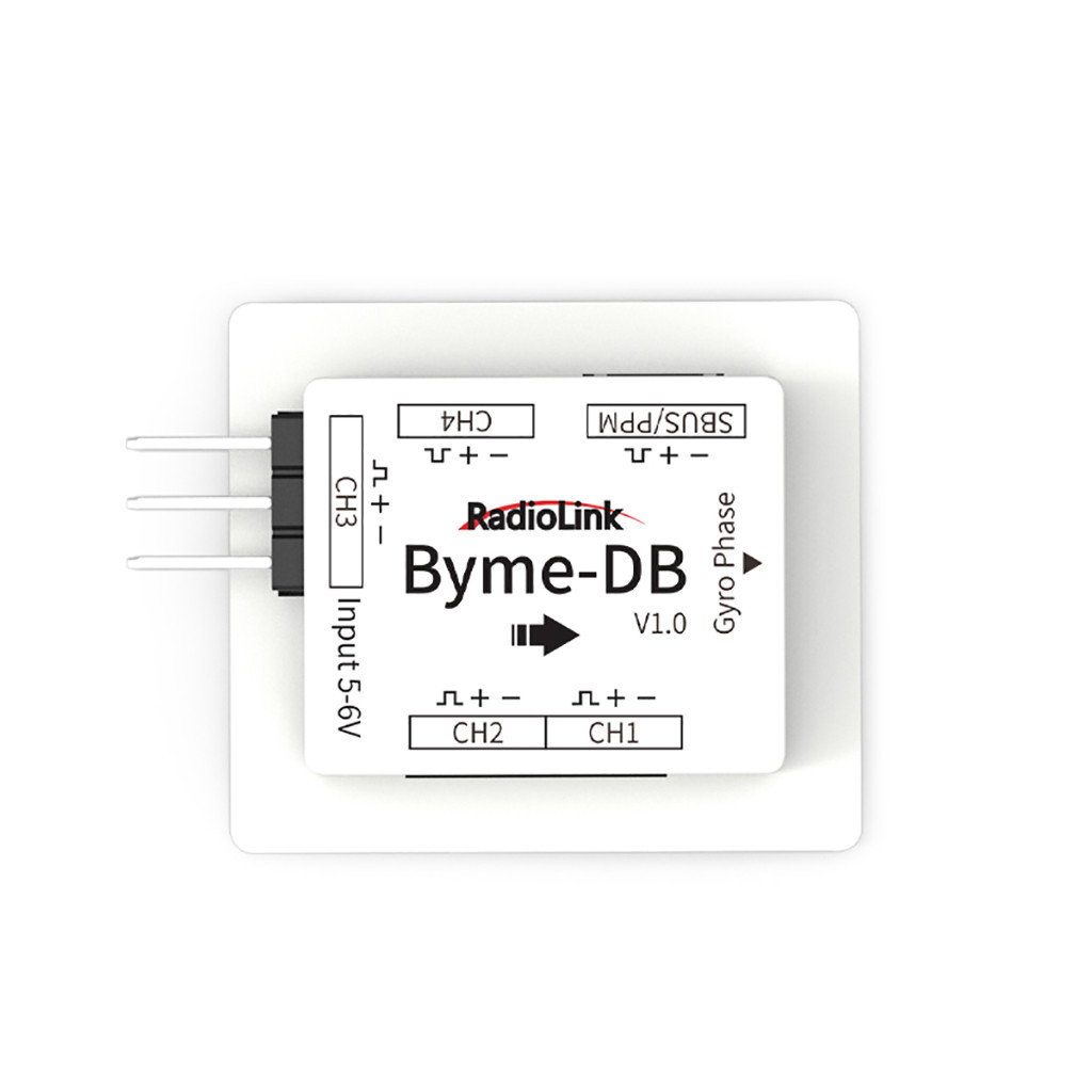 Radiolink Byme-DB Flight Controller Built-in Gyroscope สําหรับ Delta Wing Micro Fixed Wing กระดาษเครื่องบินของเล่นเครื่องบิน Quadcopter