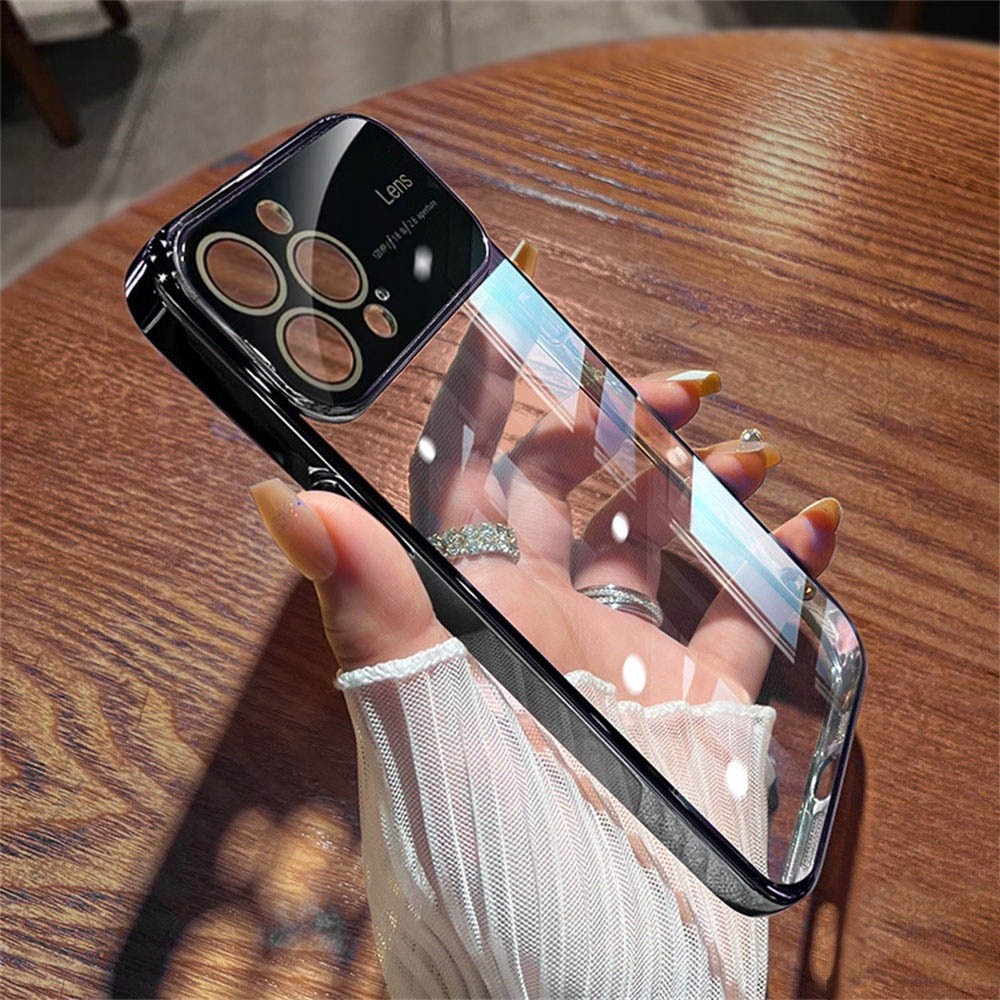 เคส iPhone 15 Pro Max 14 Pro Max 13 Pro Max 12 Pro Max 11 Pro Max Tpu กันกระแทก บางเฉียบ ฝาหลัง DSC
