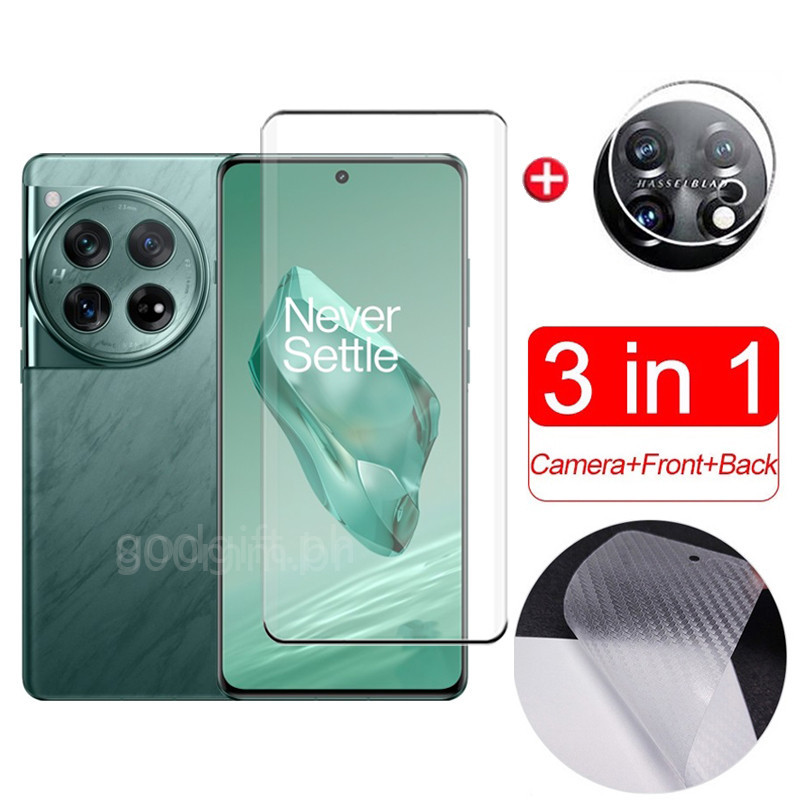 ฟิล์มกระจกนิรภัยกันรอยหน้าจอ และเลนส์ สําหรับ Oneplus 12 Oneplus 12 12R 11 11R 10 9 Pro 10T 10R 9R 9RT Nord CE 3 Lite 5G