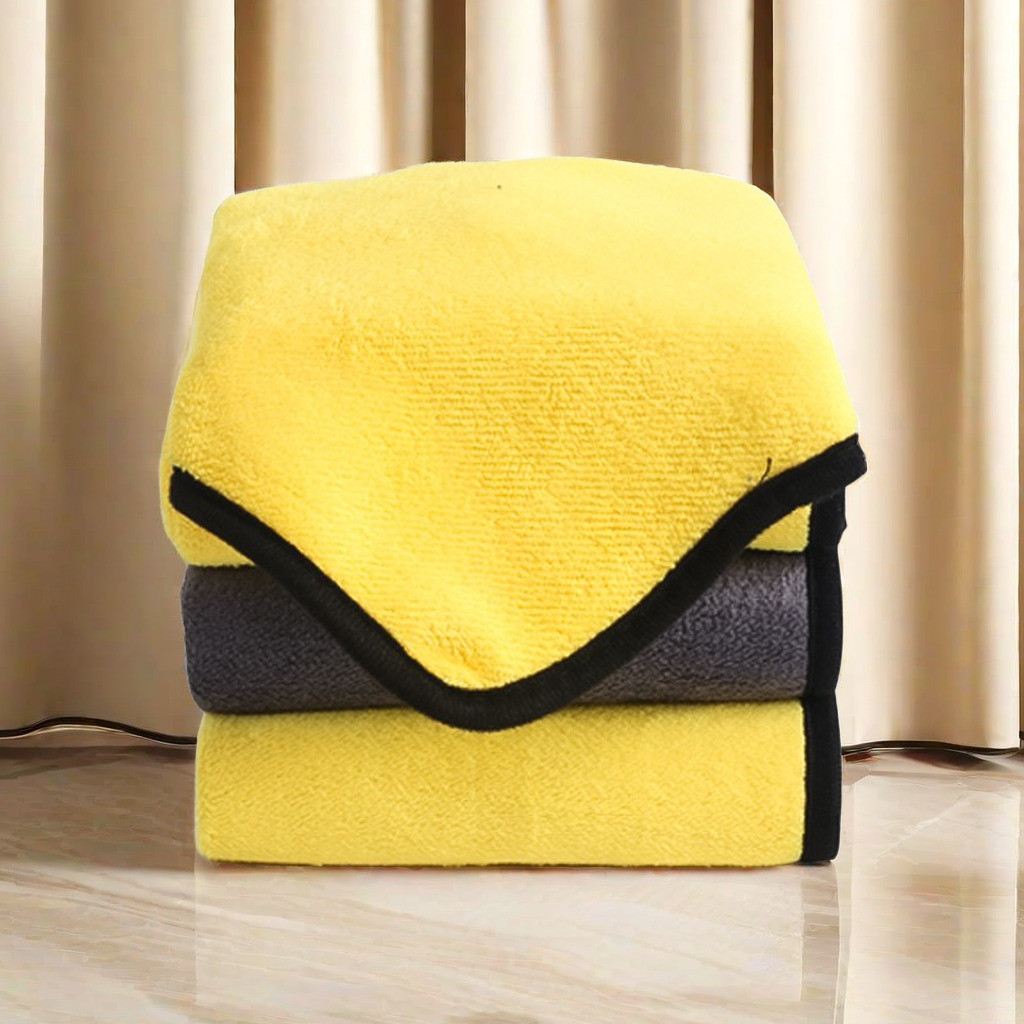 [YTL]ผ้าไมโครไฟเบอร์ เกรดพรีเมี่ยม หนานุ่ม ซับน้ำไว ขนาด 30x30cm 1ผืน