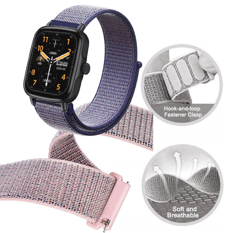 สายนาฬิกาข้อมือไนล่อน สําหรับ Why Nova SW-101A Smart Watch Band ผู้หญิง ผู้ชาย