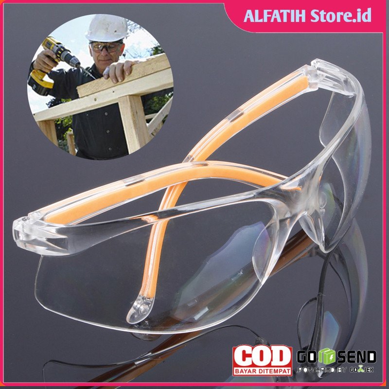 LESHP Safety Goggles Work Laboratory Glasses - LE979 - โปร่งใส - 7ROT1ETP