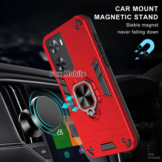 Case For OPPO A57 4G A77S A77 5G A5S F9 A12 A7 A16 A53 A54 A17 A17K A31 A18 A38 A79 A58 A78 A79 กันกระแทก ตั้งได้ 042